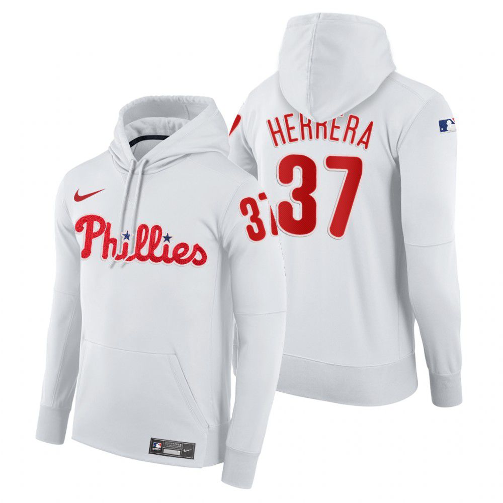 Men Philadelphia Phillies #37 Herrera white home hoodie 2021 MLB Nike Jerseys->philadelphia phillies->MLB Jersey